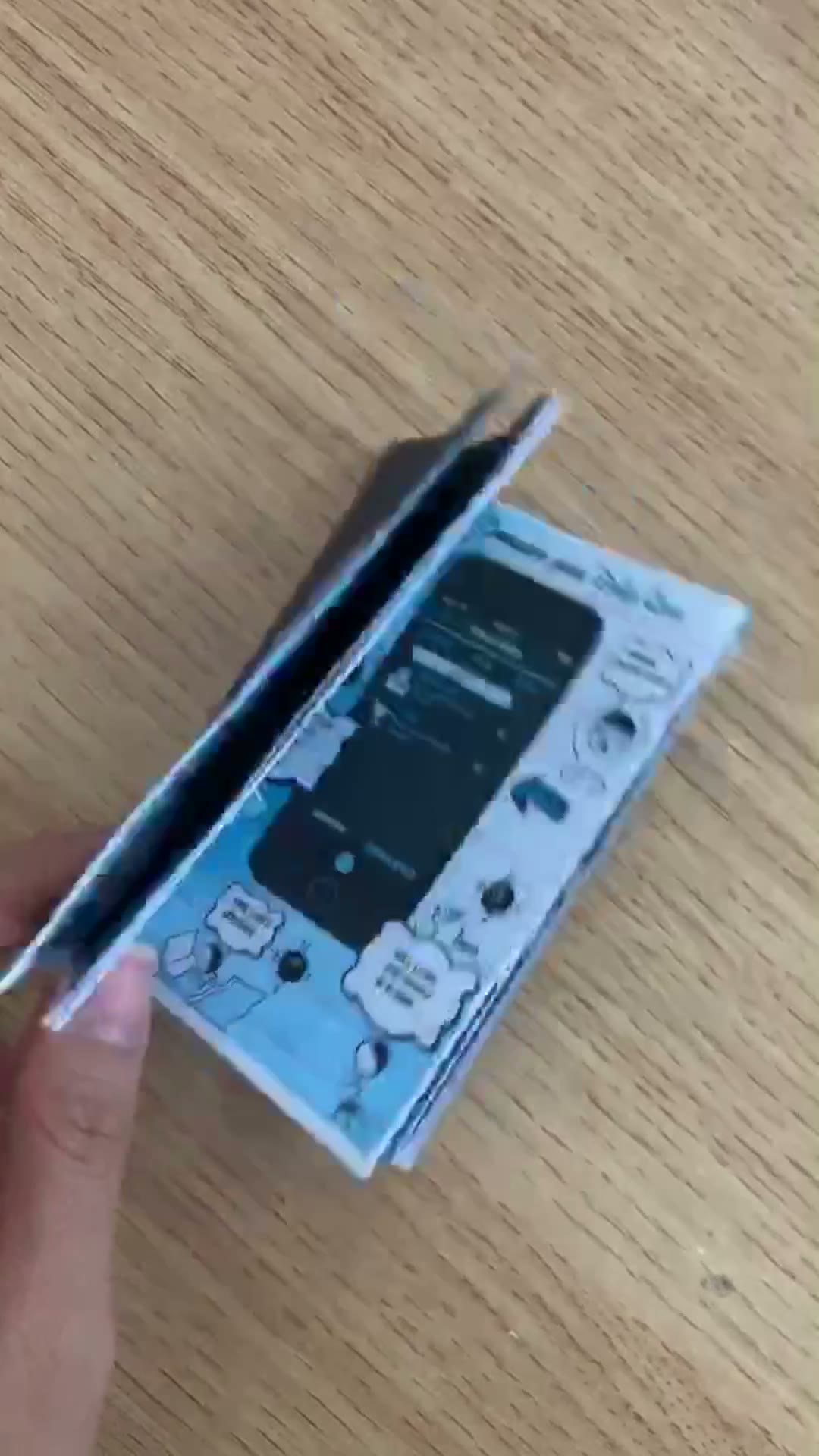 The first spark of the idea